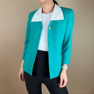 Vintage Dior 80s Blazer w. detachable collar